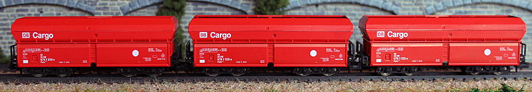 Selvtømmervogne DB Cargo fra Arnold